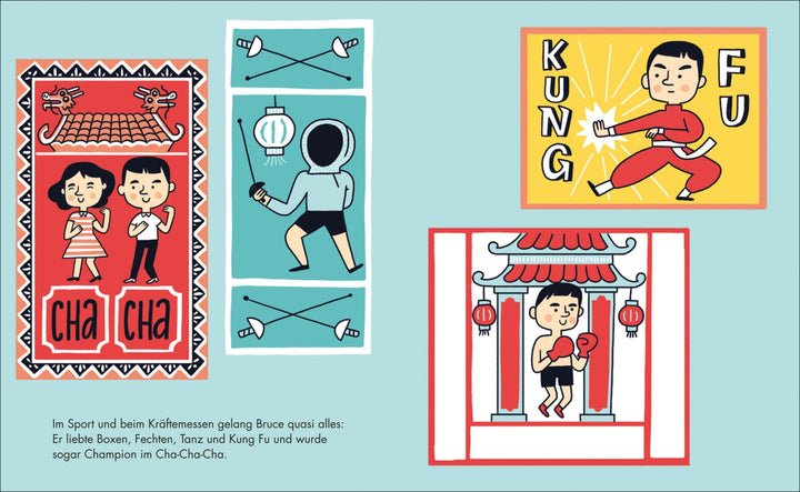 Insel Verlag Bilderbuch Little People, Big Dreams auf Deutsch: Bruce Lee bei Nauli and Stories