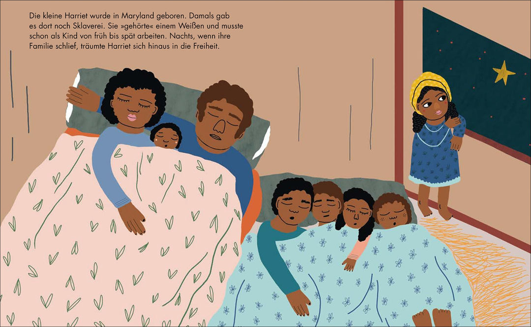 Insel Verlag Bilderbuch Little People, Big Dreams auf Deutsch: Harriet Tubman bei Nauli and Stories