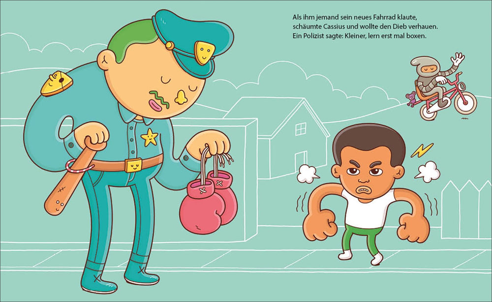 Insel Verlag Bilderbuch Little People, Big Dreams auf Deutsch: Muhammad Ali bei Nauli and Stories