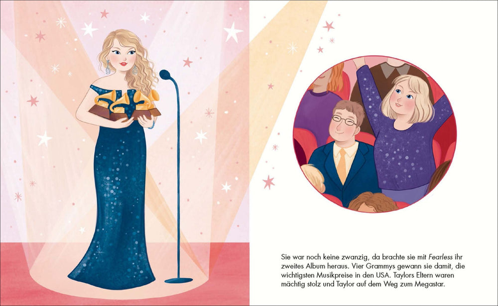Insel Verlag Bilderbuch Little People, Big Dreams auf Deutsch: Taylor Swift bei Nauli and Stories