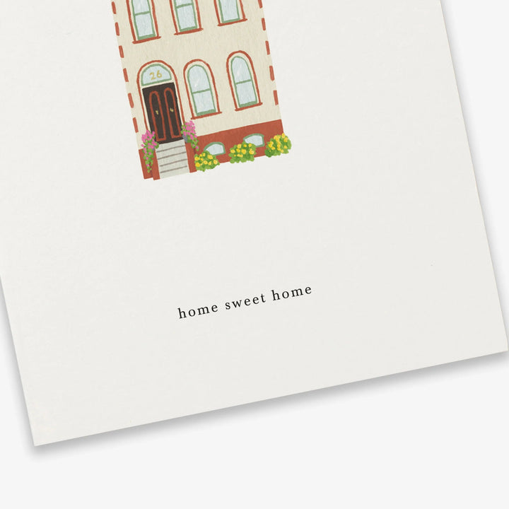 Kartotek Einzug Grußkarte - Home bei Nauli and Stories