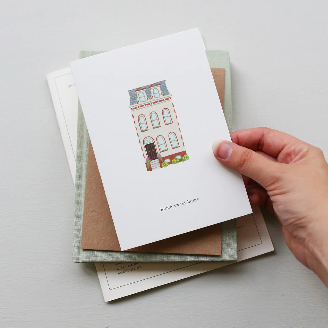 Kartotek Einzug Grußkarte - Home bei Nauli and Stories