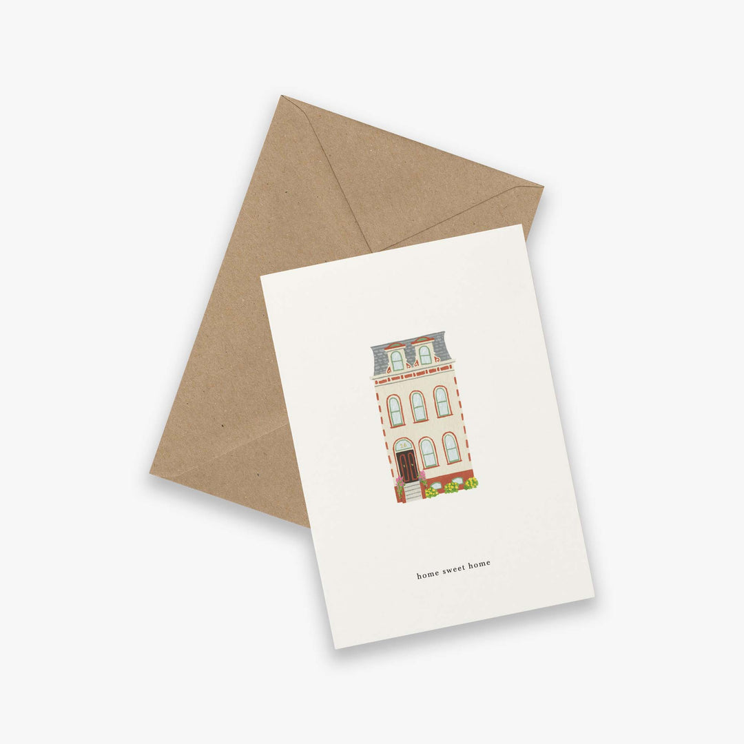 Kartotek Einzug Grußkarte - Home bei Nauli and Stories