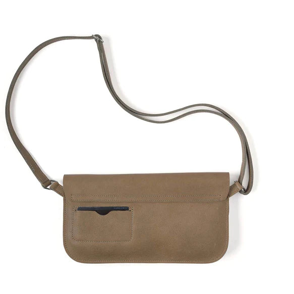 Keecie Handtasche Handtasche - Crossbodybag - aus Leder - Double Up - moss bei Nauli and Stories