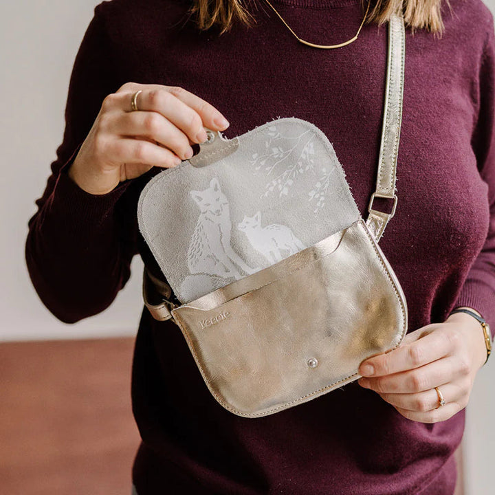 Keecie Handtasche Little Fox - kleine Handtasche - gold bei Nauli and Stories