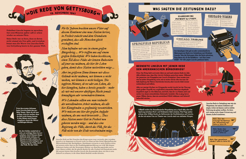 Knesebeck Bilderbuch Talking History - Reden, die die Welt veränderten bei Nauli and Stories