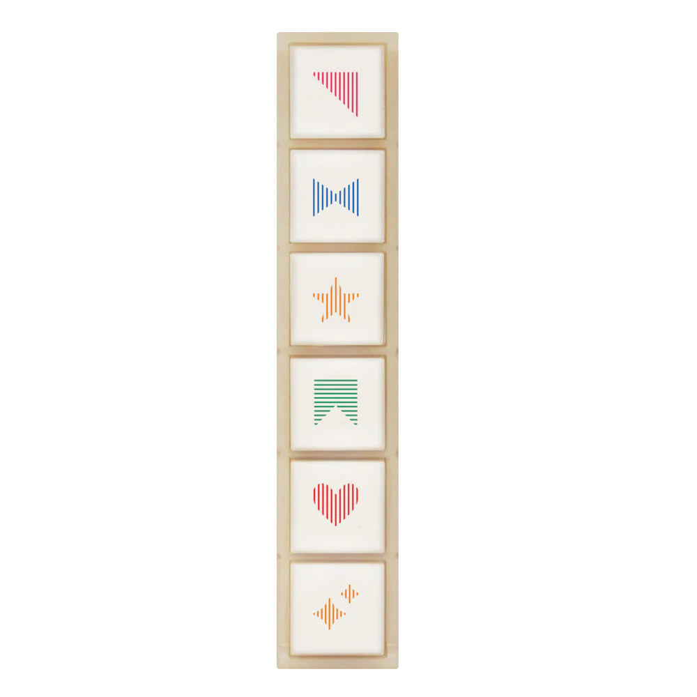 Kodomo No Kao Pre-Inked Stempel Kodomo no Kao Pochittos Ministempel - Streifen bei Nauli and Stories