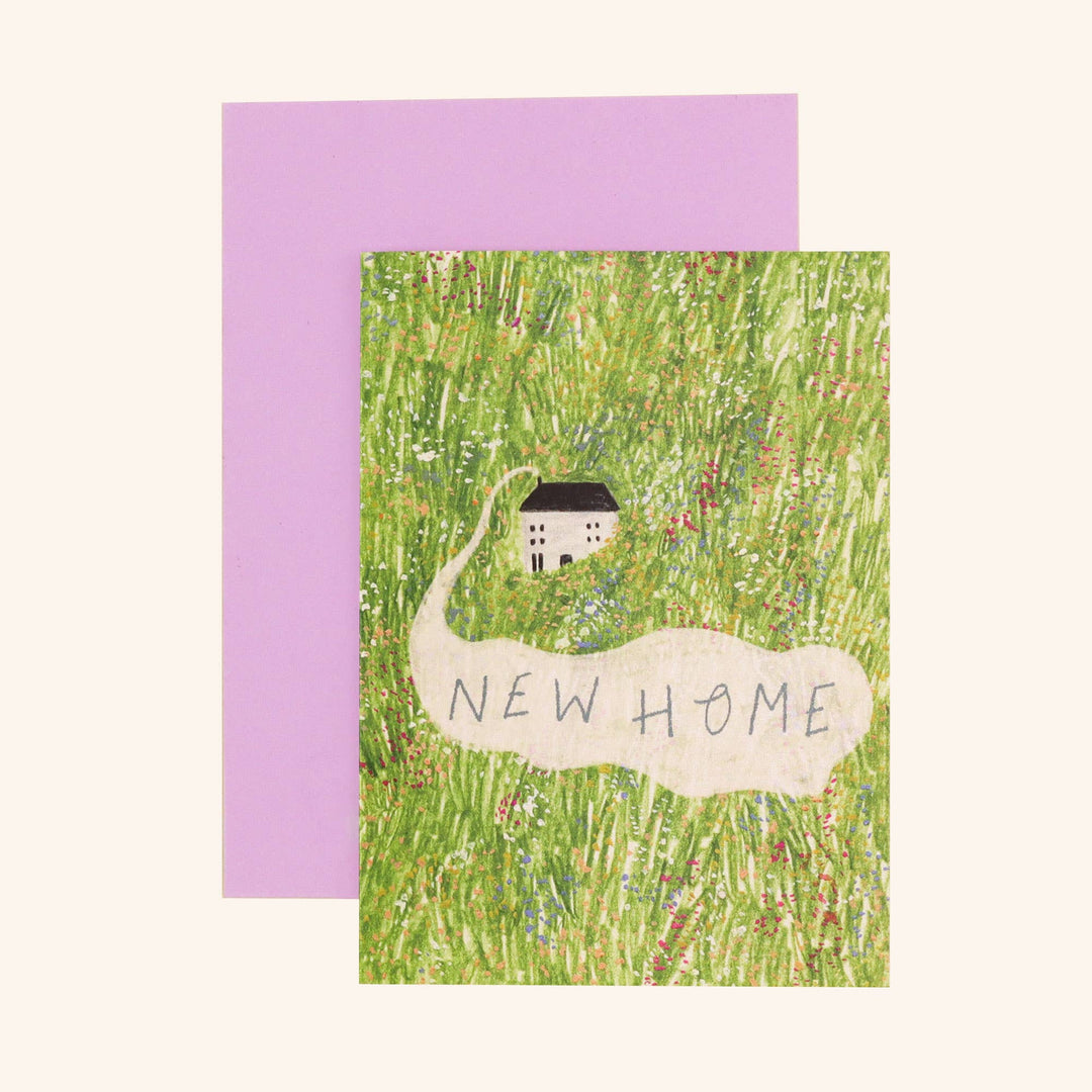 Little Black Cat Illustrated Goods Einzug New Home | Glückwunschkarte | Umzug | Hauskauf bei Nauli and Stories
