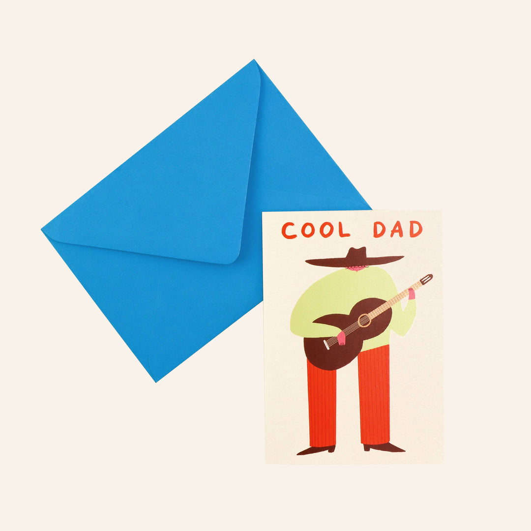 Little Black Cat Illustrated Goods Vatertagskarte Cool Dad | Vatertag | Geburtstag bei Nauli and Stories