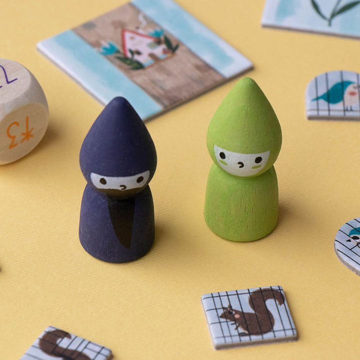 Londji Brettspiel The Fairy and the Wizard bei Nauli and Stories