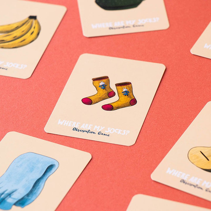 Londji Brettspiel Where are my Socks? bei Nauli and Stories