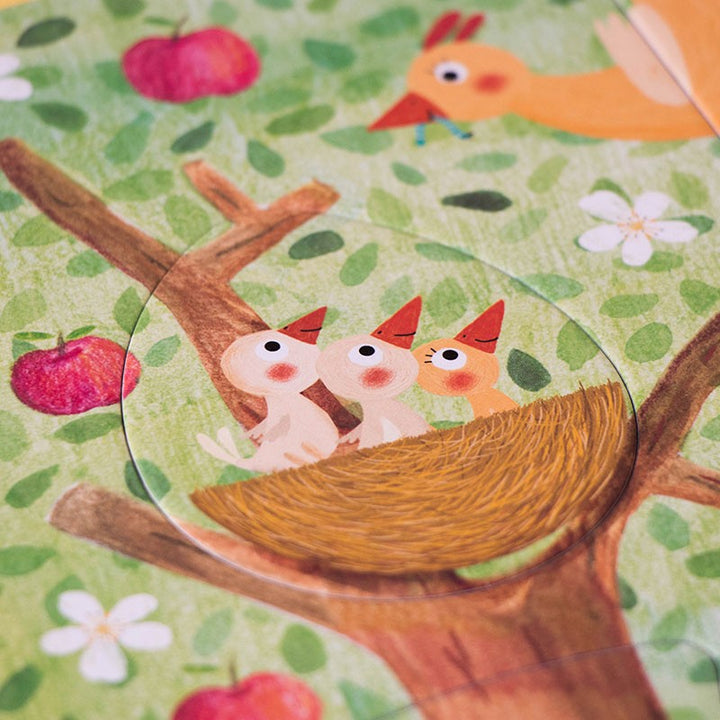 Londji Puzzle Mon Petit Pommiere - beidseitiges Puzzle ab 3 bei Nauli and Stories