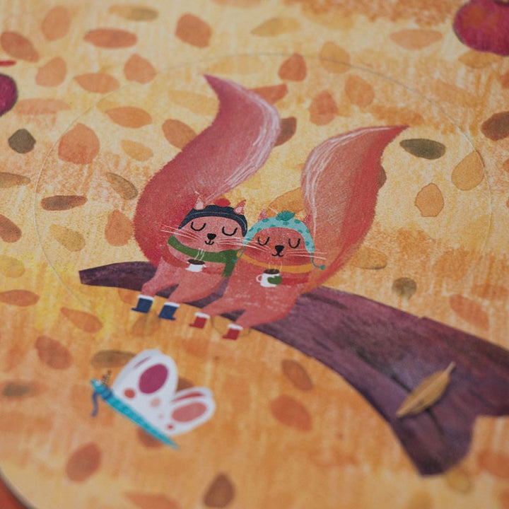 Londji Puzzle Mon Petit Pommiere - beidseitiges Puzzle ab 3 bei Nauli and Stories