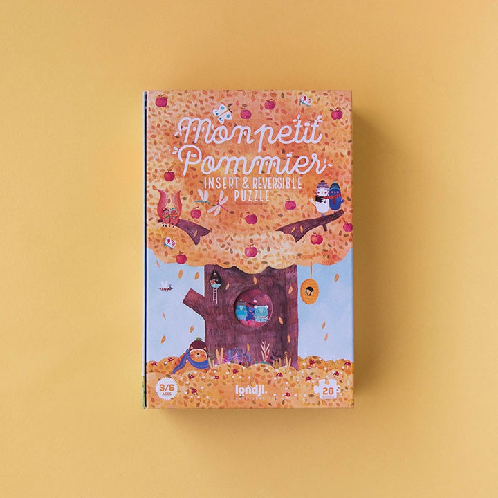 Londji Puzzle Mon Petit Pommiere - beidseitiges Puzzle ab 3 bei Nauli and Stories