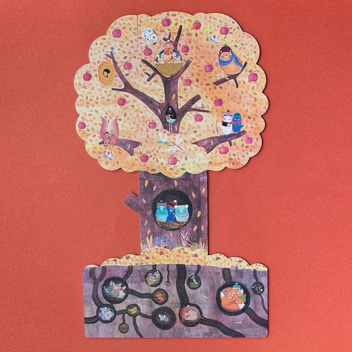 Londji Puzzle Mon Petit Pommiere - beidseitiges Puzzle ab 3 bei Nauli and Stories
