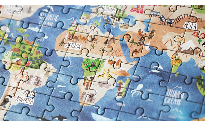Londji Puzzle Discover the World Pocket Puzzle bei Nauli and Stories