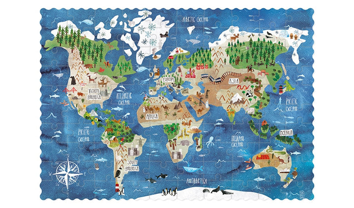 Londji Puzzle Discover the World Pocket Puzzle bei Nauli and Stories