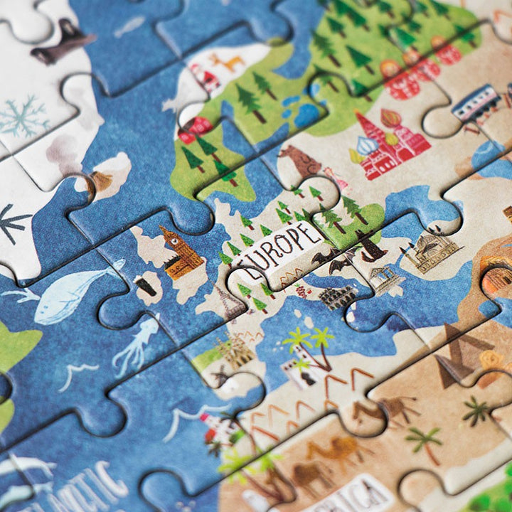 Londji Puzzle Discover the World Pocket Puzzle bei Nauli and Stories
