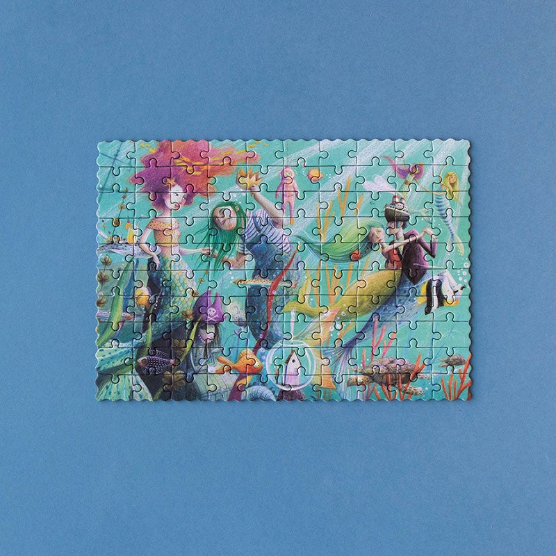 Londji Puzzle ab 6 Jahre Pocket My Mermaid - Puzzle mit 100 Teilen