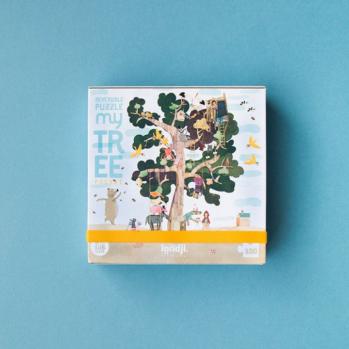 Londji Puzzle Puzzle Pocket my Tree - 100 Teile Puzzle bei Nauli and Stories