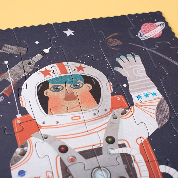 Londji Puzzle ASTRONAUT POCKET PUZZLE bei Nauli and Stories