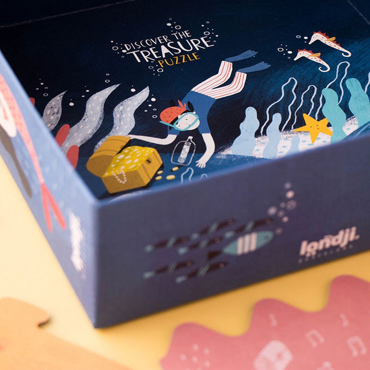 Londji Puzzle Discover the treasure puzzle bei Nauli and Stories