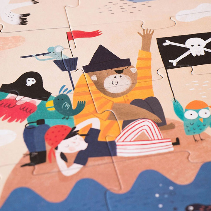 Londji Puzzle Discover the treasure puzzle bei Nauli and Stories