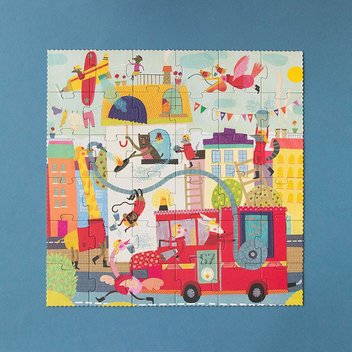 Londji Puzzle I WANT TO BE FIREFIGHTER PUZZLE bei Nauli and Stories