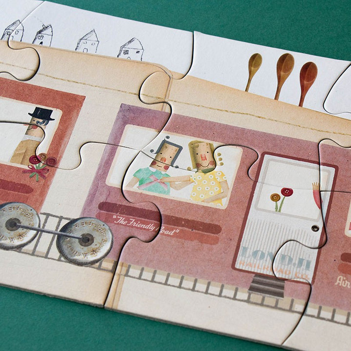 Londji Puzzle My longest Puzzle - Puzzle - ab 5 bei Nauli and Stories