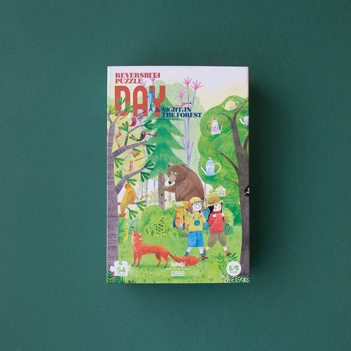 Londji Puzzle Night and Day in the Forest - Puzzle bei Nauli and Stories