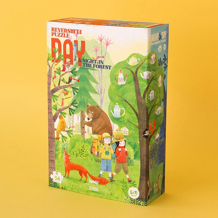 Londji Puzzle Night and Day in the Forest - Puzzle bei Nauli and Stories