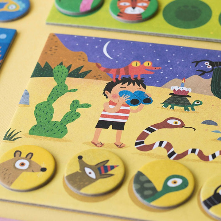 Londji Spiel HABITATS LOTTO bei Nauli and Stories