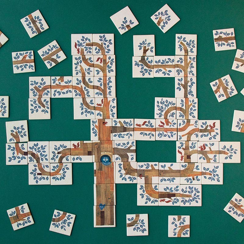 Londji Spiel Dream a Tree - Legespiel für Alleinspieler oder Teams bei Nauli and Stories