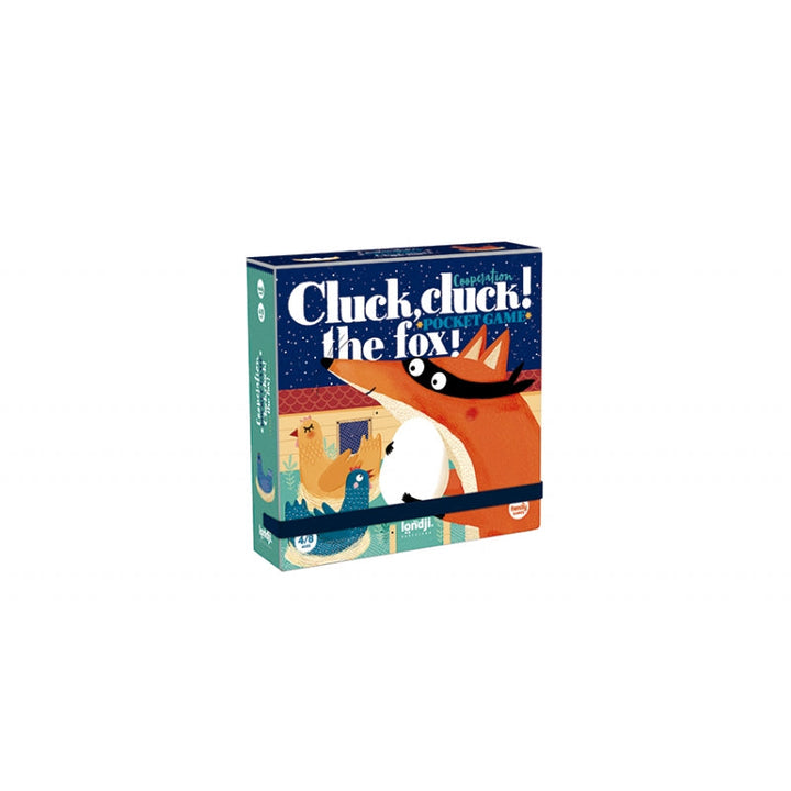 Londji Spiel CLUCK CLUCK! THE FOX! als Pocketversion bei Nauli and Stories