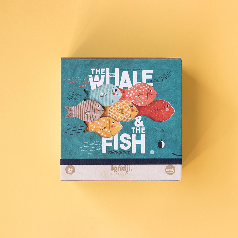 Londji Spiel The Whale & the Fish - Legespiel bei Nauli and Stories