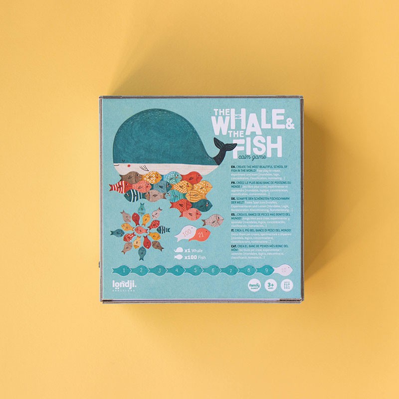 Londji Spiel The Whale & the Fish - Legespiel bei Nauli and Stories