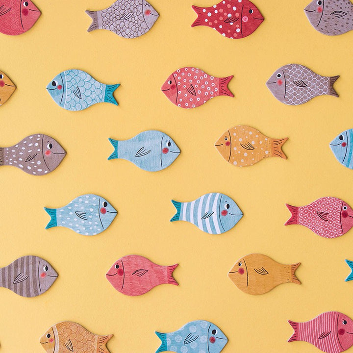 Londji Spiel The Whale & the Fish - Legespiel bei Nauli and Stories