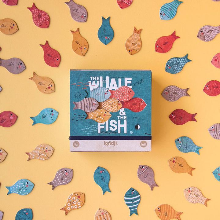 Londji Spiel The Whale & the Fish - Legespiel bei Nauli and Stories