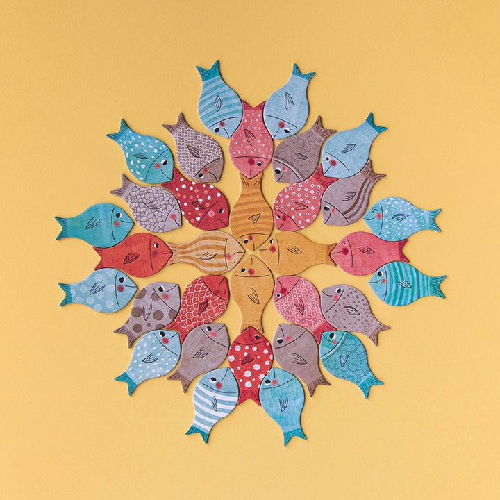 Londji Spiel The Whale & the Fish - Legespiel bei Nauli and Stories
