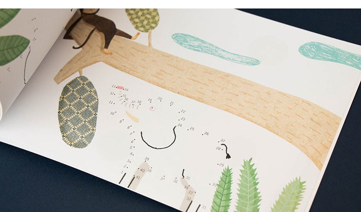 Londji Stickerbuch ART & Dots - ein Punkt zu Punkt Buch bei Nauli and Stories