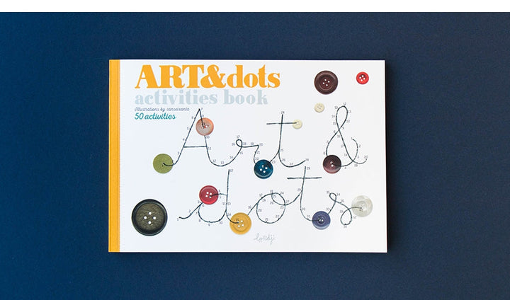 Londji Stickerbuch ART & Dots - ein Punkt zu Punkt Buch bei Nauli and Stories