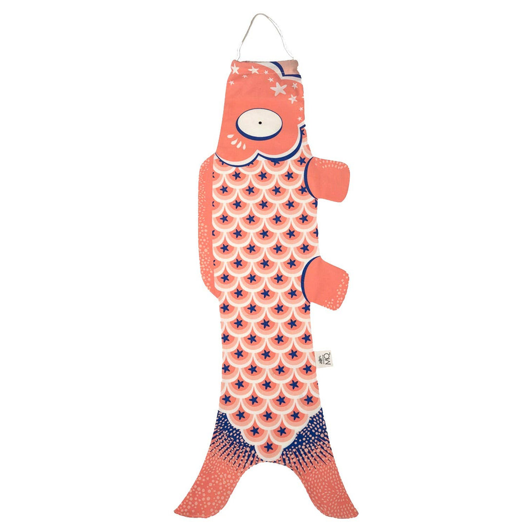 MADAME MO Koinoboi | Windsack Girly Pink Koinobori (S) - japanische Fisch Windsocke bei Nauli and Stories