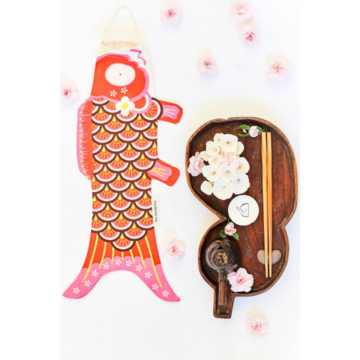 MADAME MO Koinoboi | Windsack Koinobori Akai (Mini) bei Nauli and Stories