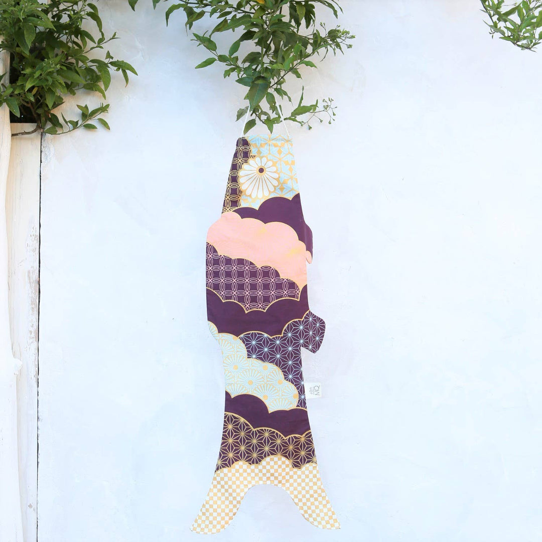 MADAME MO Prune Chiku Koinobori  - wall decor, spring time bei Nauli and Stories