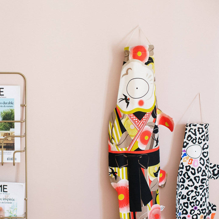 MADAME MO Koinoboi | Windsack Swallows Koinobori  (M) - Fisch Home Decor bei Nauli and Stories