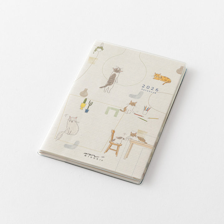 Midori 2026 Pocket Diary Mini Cat bei Nauli and Stories