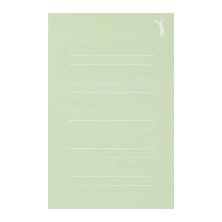 Midori Briefpapier Letterset Watermark Rabbit bei Nauli and Stories