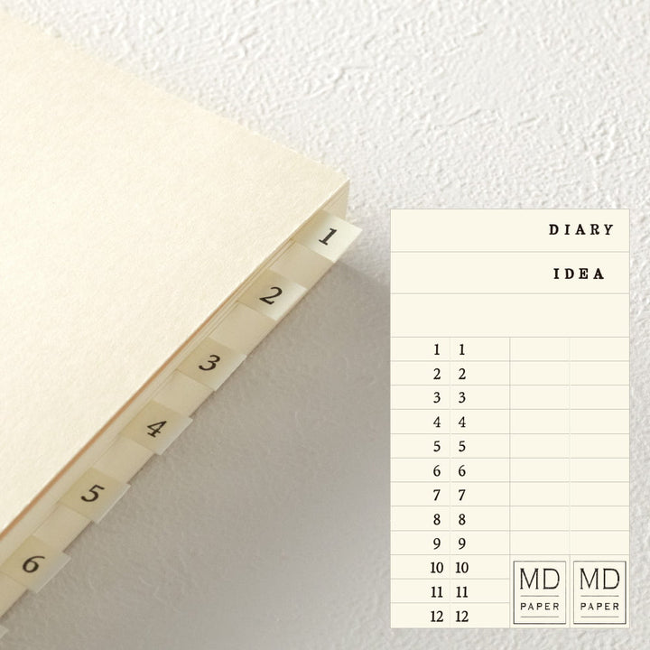 Midori Notizbuch DIN A5 MD Notebook Codex A5 1D/1P Grid gepunktet bei Nauli and Stories