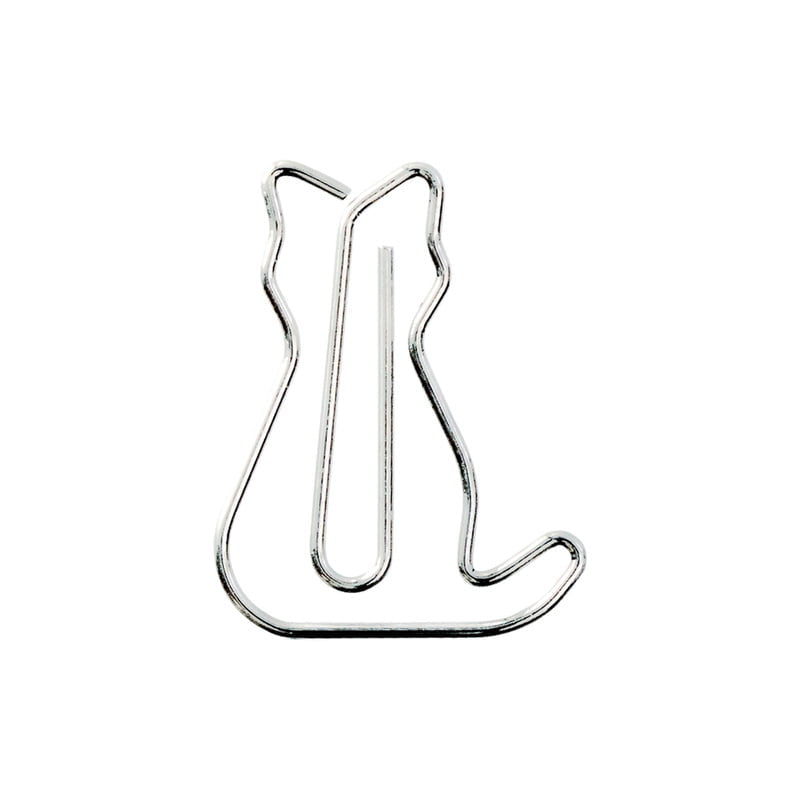 Midori Büroklammer D-Clips Nano Cat bei Nauli and Stories