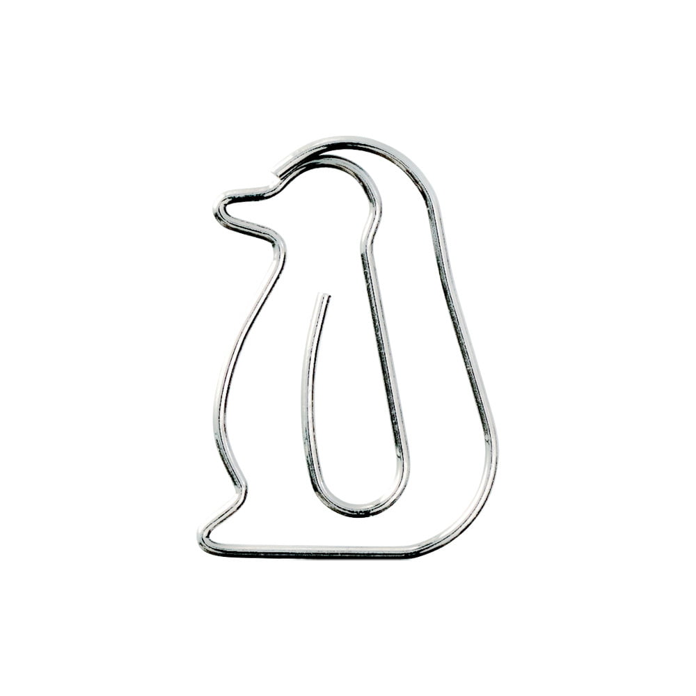 Midori Büroklammer D-Clips Nano Pinguin bei Nauli and Stories